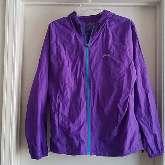 asics rain jacket
